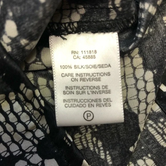 Silk Floral Top by Michael Kors - Picture 8 of 9